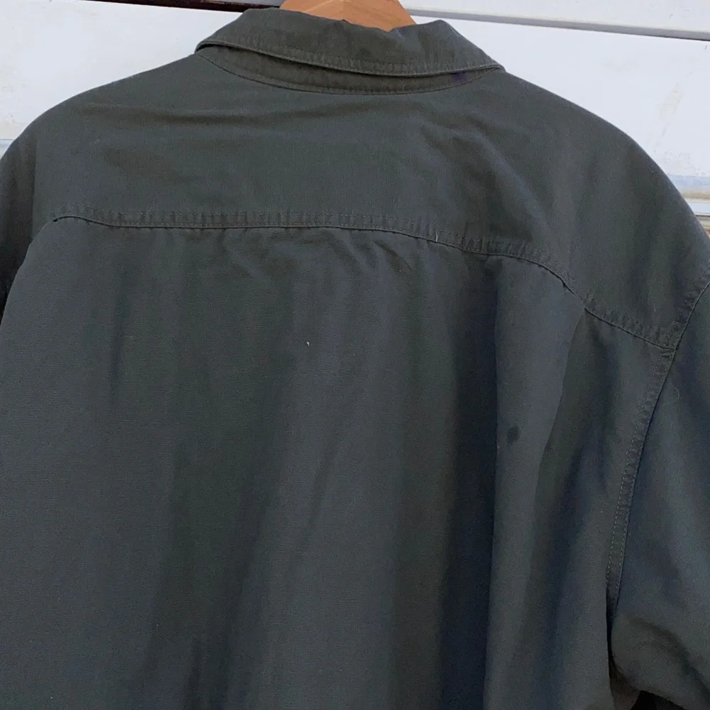 Outdoor Life Men’s 100% Durable Cotton Jacket/Shirt-Fleece Sherpa Lining XXL